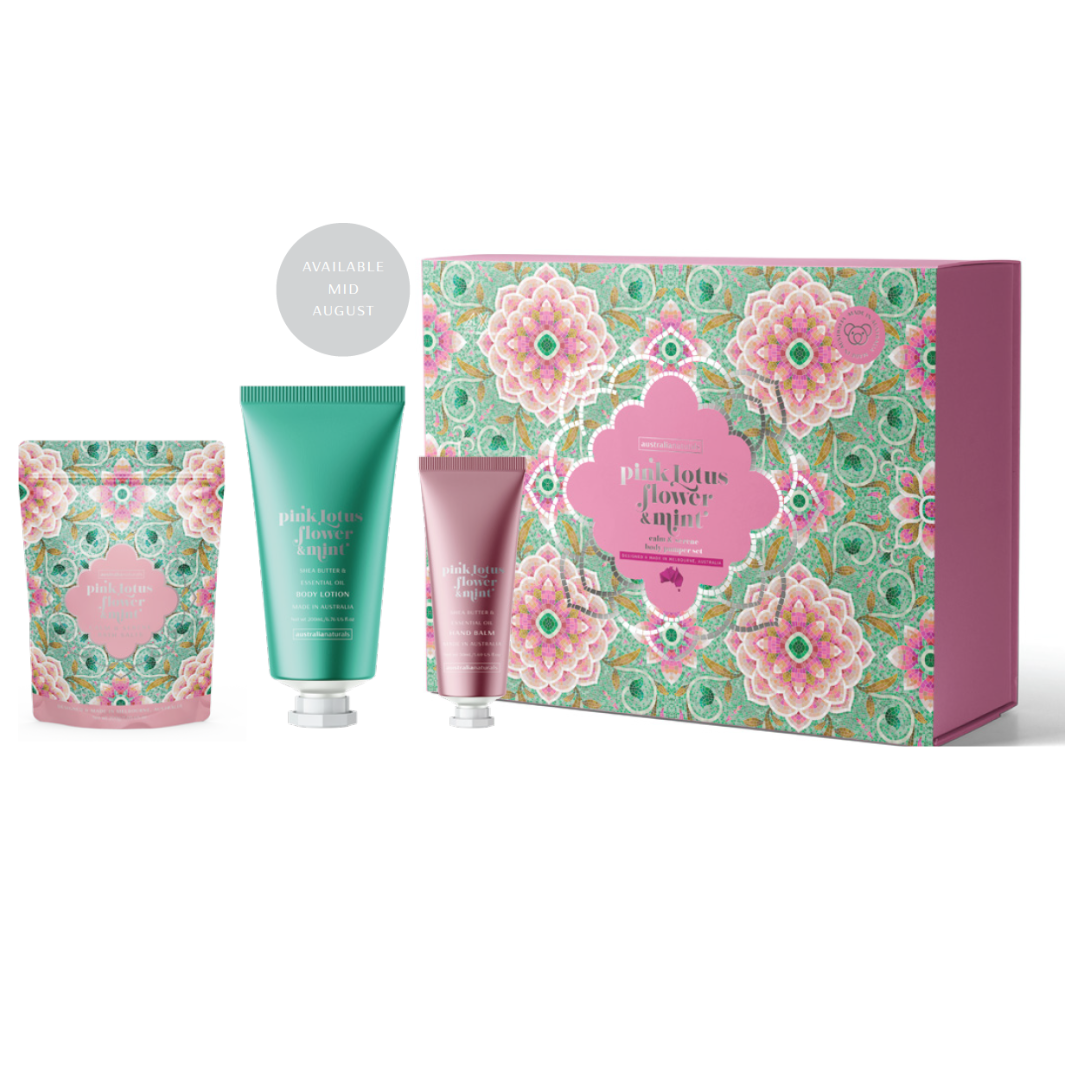 Pink Lotus Body Pamper Set - Ginja B