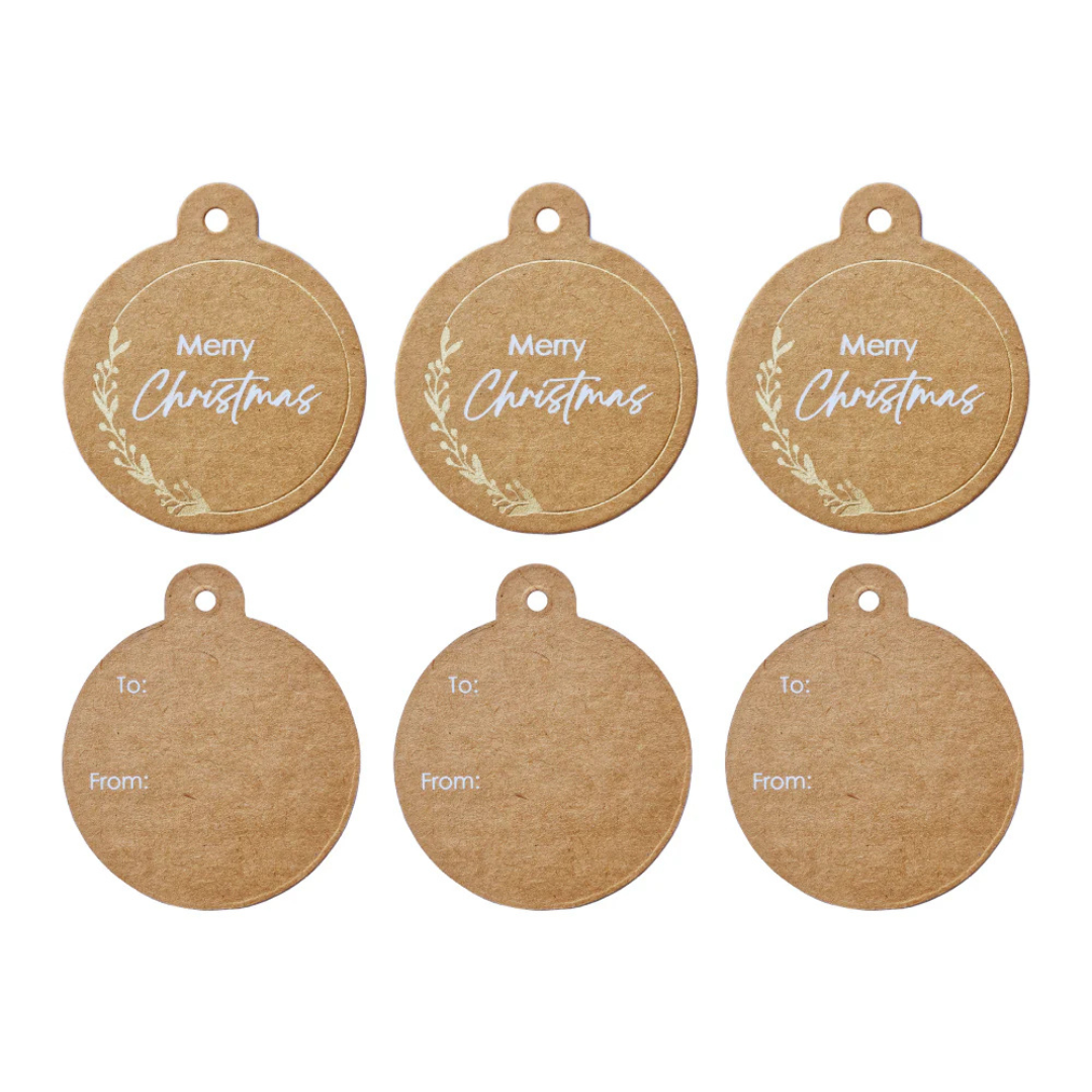 Mistletoe Christmas Jute Gift Bags (3)