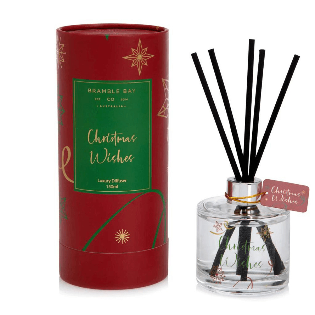 Christmas Wishes Candle And Reed Bundle