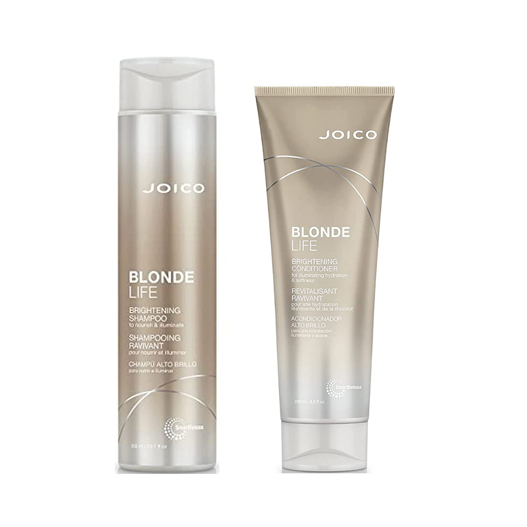 JOICO BLONDE LIFE BRIGHTENING SHAMPOO 300 ML AND CONDITIONER 250 ML - Ginja B